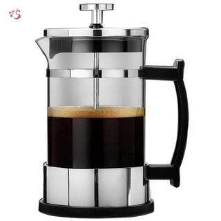 Bình pha trà / cà phê hai lớp bằng thép không gỉ 600ml 304