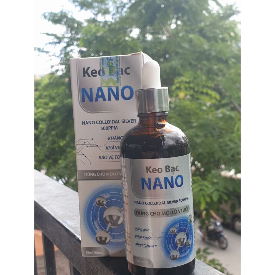 Keo Bạc Nano - Nano Colloidal Silver 500ppm