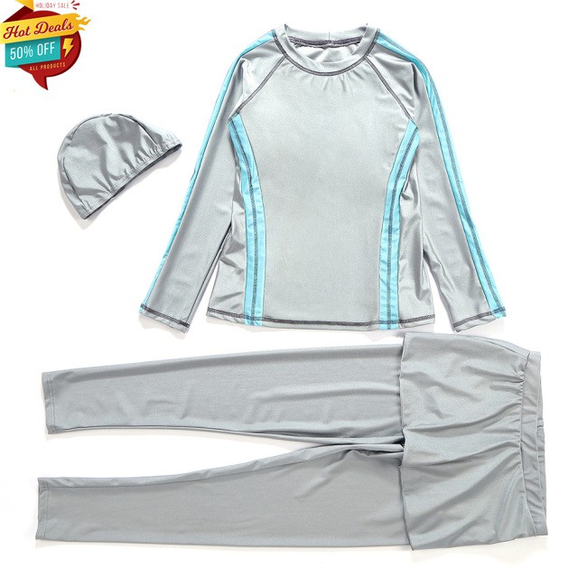 Bộ Đồ Bơi Liền Thân Dài Tay In Họa Tiết Gợi Cảm Cho Nữ | BigBuy360 - bigbuy360.vn