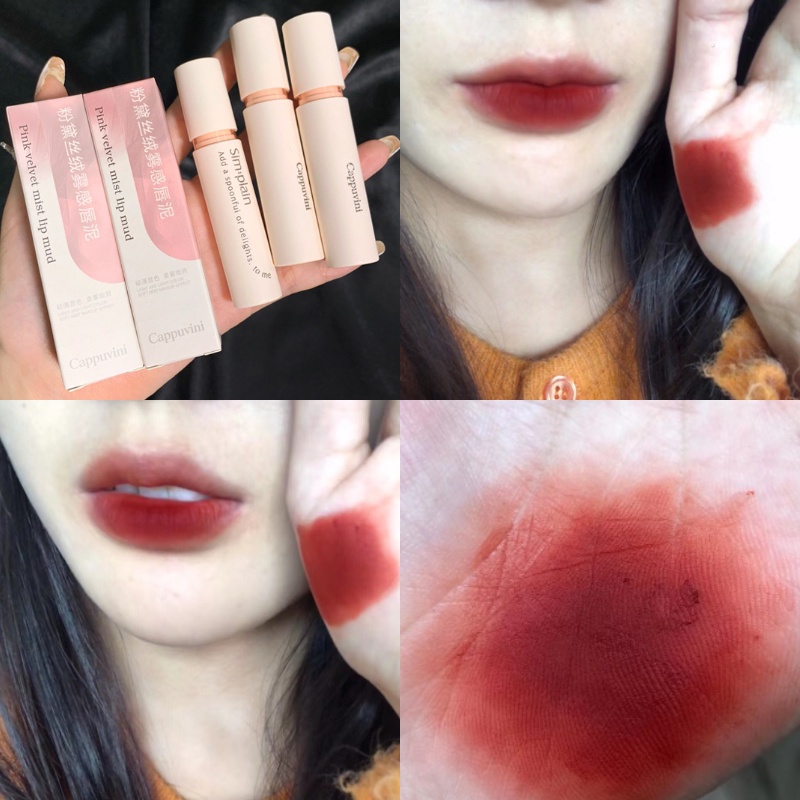 Son Môi Kiêm Má Hồng Mịn Mượt Như Nhung Trang Điểm Môi Lâu Trôi Và Không Dính Cốc Ucanbe