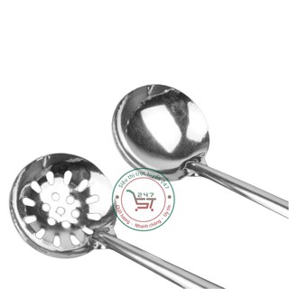 Vá, sạn cán 7, 9 inox cán bông
