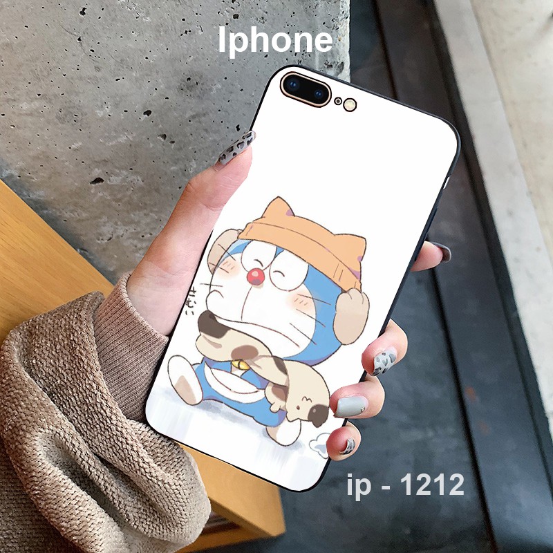 HOT Ốp Iphone Ốp Bộ HÌnh Doremon  In 3D cực đẹp (Shop luôn in hình theo yêu cầu của khách hàng)