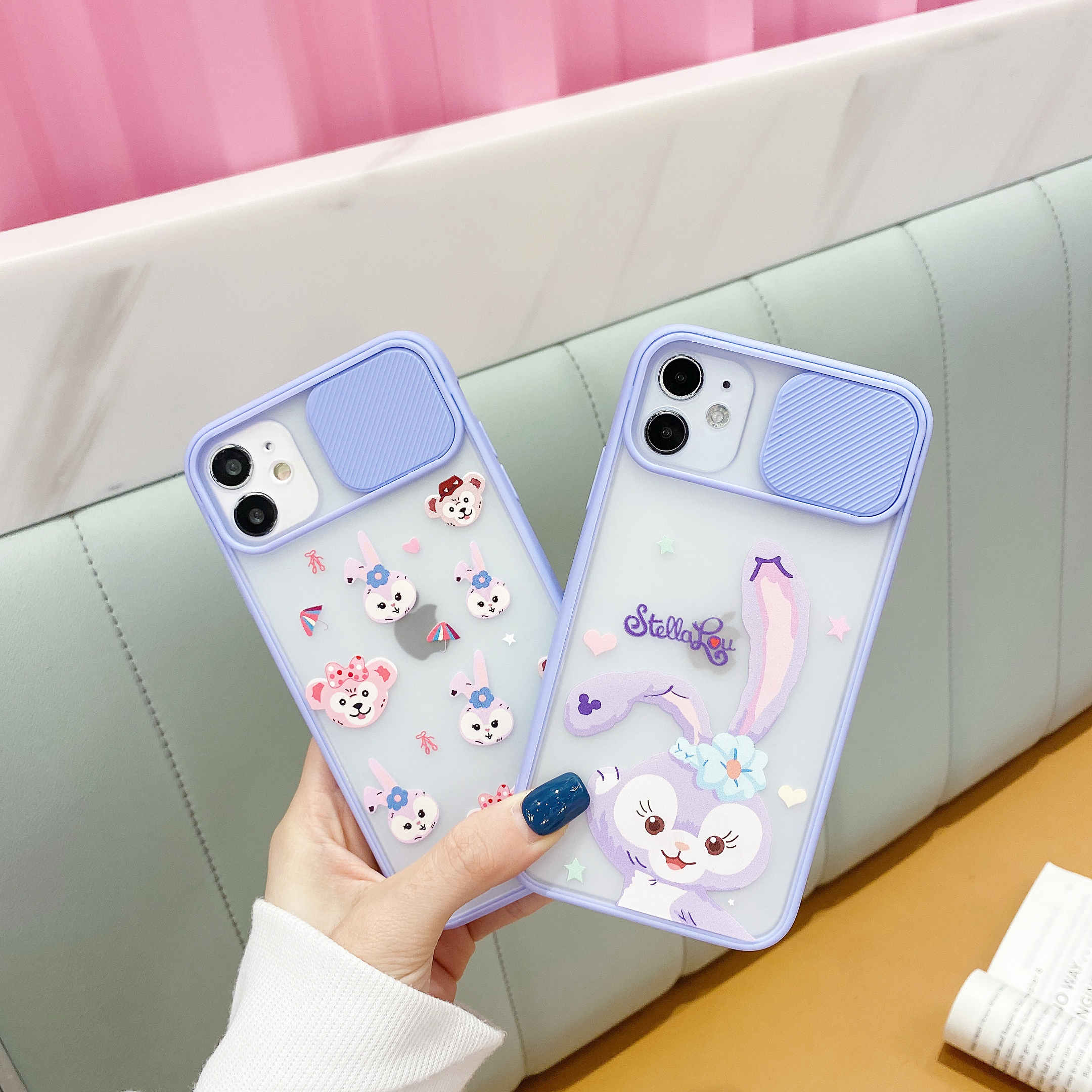 Stella Ốp Điện Thoại Tpu Nhám In Hình Thỏ Hoạt Hình Cho Iphone 12 Pro Max 11 Pro Xs Xr Max 6plus 7plus 8plus | BigBuy360 - bigbuy360.vn