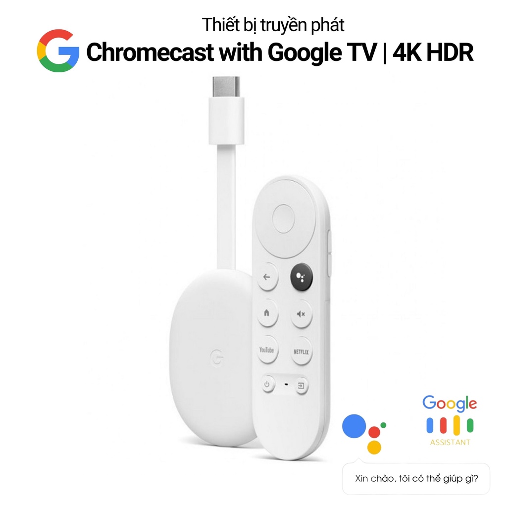 Google Chromecast with Google TV - 4K HDR