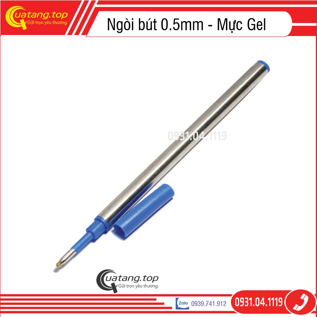 Ngòi bút ký tên 0.5mm dành cho bút nắp bật, mực nước dùng cho các loại bút ký nắp rờ phổ biến trên thị trường hiện nay