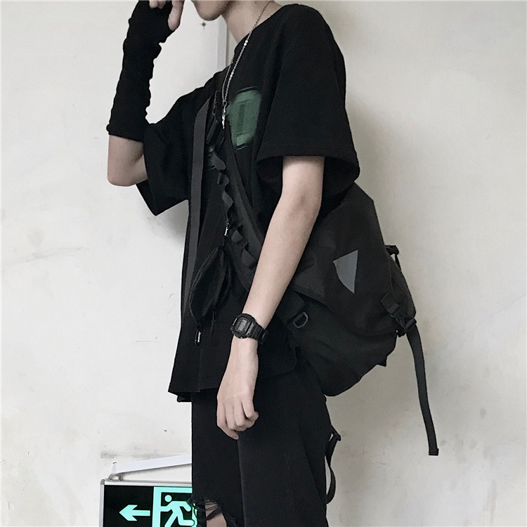 Túi đeo chéo vai phong cách Harajuku Hàn Quốc cá tính trẻ trung | BigBuy360 - bigbuy360.vn