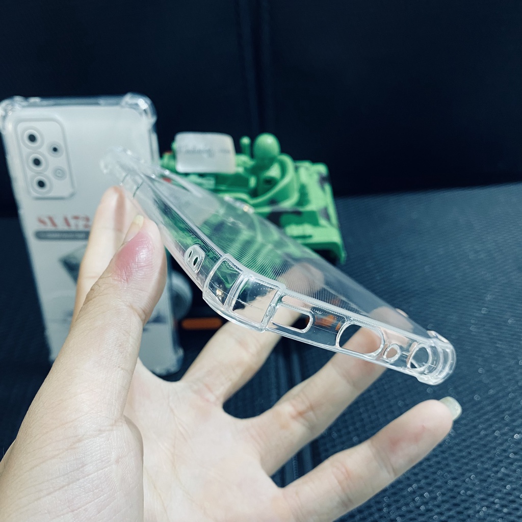 Ốp lưng chống sốc Samsung A72 dẻo trong suốt cao cấp bo 4 góc chống va đập