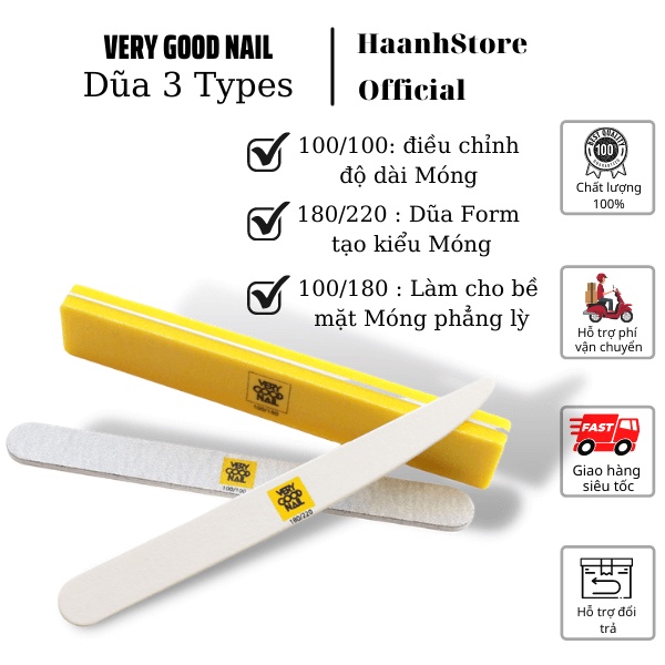 Very Good Nail Dũa Móng tay An toàn Hợp vệ sinh, Dũa Very good Nail chính hãng Hàn quốc