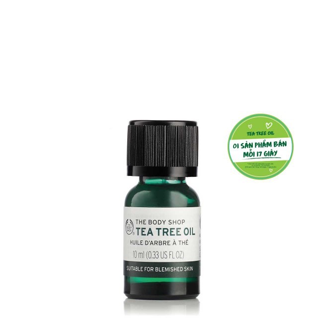 Tinh dầu Tràm trà Giảm mụn The Body Shop Tea Tree Oil 10ml - Cila House