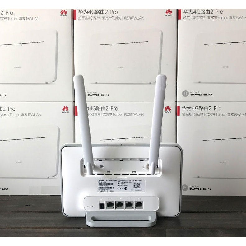 Bộ phát Wifi 4G Huawei B316-855 tốc độ 150Mbps. Wifi 2 băng tần chuẩn AC 1167Mbps. Hỗ trợ 64 kết nối