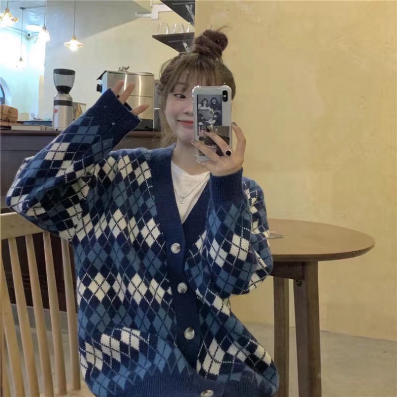 Áo Len Cardigan Trám Dáng Thụng, Cardigan Nữ Holly Tiểu thư điệu đà Cá Tính New DARA.boutique | BigBuy360 - bigbuy360.vn