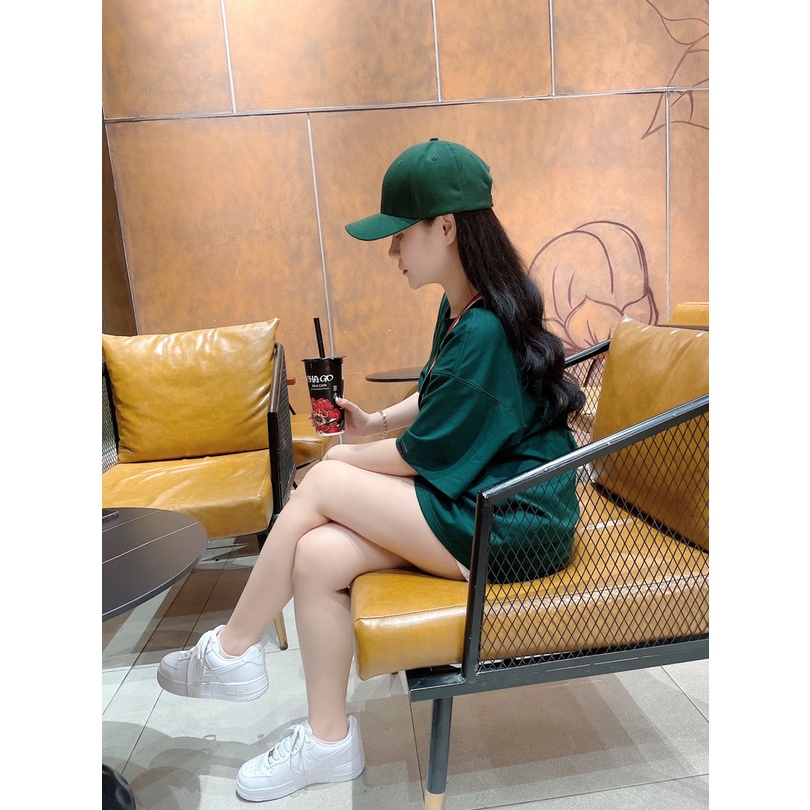 Áo thun unisex CAPMAX basic TEE phom rộng tay lỡ dành cho nam nữ