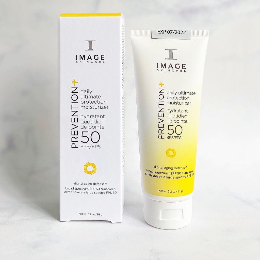 Kem chống nắng cho da hỗn hợp Image Skincare Prevention+ Daily Ultimate Protection Moisturizer SPF50+ 7g