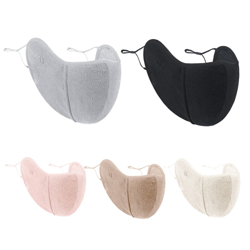 Khẩu Trang Chống Nắng Chống Bụi Tự Nhiên Giữ Ấm Mùa Đông Có Thể Tá