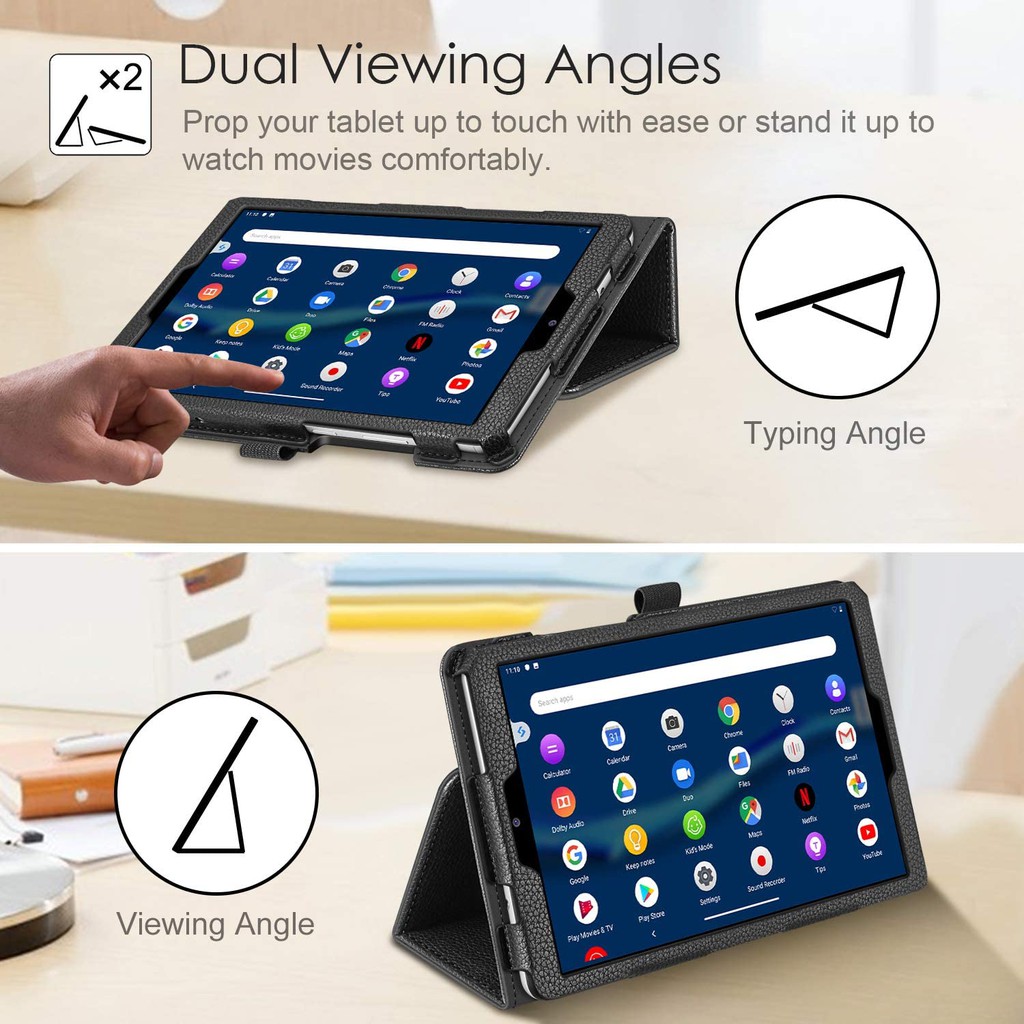 Bao da máy tính bảng nắp gập chống sốc cho Lenovo Tab M8 Tb-8505F TB-8505X / M8 Tb-8705F