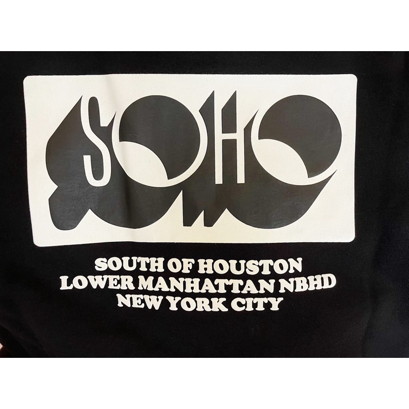 Áo hoodie nam logo in Soho cá tính