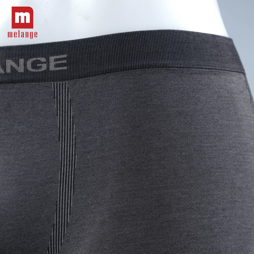 Combo 3 Quần Lót, Quần Sịp Boxer Nam Melange Chất Liệu Bamboo Kháng Khuẩn, Khử Mùi, Mềm Mại, Thoáng Mát - MB.22.08
