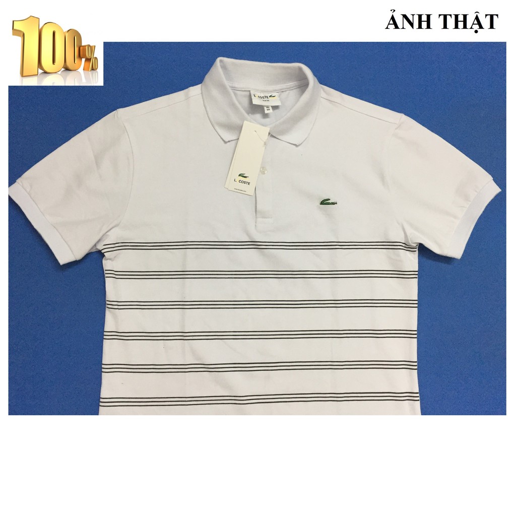Áo Thun Polo Kẻ Ngang Trẻ Trung Sành Điệu Áo Phông Nam Có Cổ Tay Cộc Vải 100% Cotton Mềm Mịn Thoáng Mát HK016 | BigBuy360 - bigbuy360.vn