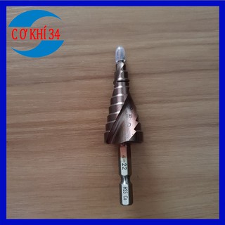 Mũi khoan bước M35 4 - 22mm HSS Coban khoan inox, sắt, thép,nhôm..