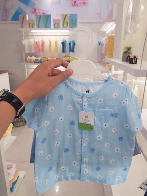 BỘ BÉ TRAI LULLABY CỘC TAY COTTON POPLIN 2019