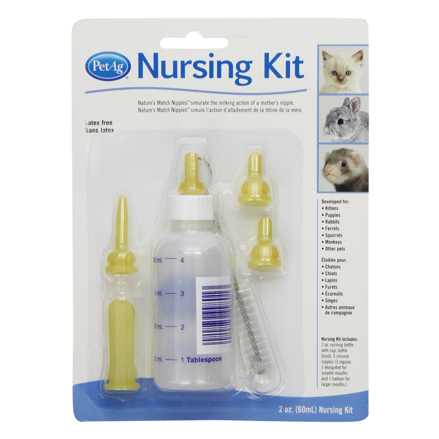 BỘ KIT BÌNH SỮA VÀ NÚM VÚ CHO CHÓ MÈO