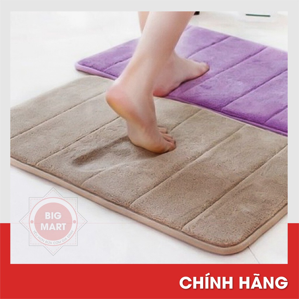 [LOCK &amp; LOCK] Thảm chùi chân Lock&amp;Lock Memory Foam MAT512 size S