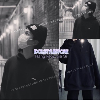 áo nỉ mũ logo của Suga BTS