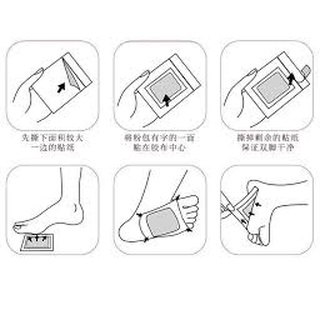 Bộ 200 miếng dán thải độc chân Lanna Foot Patch