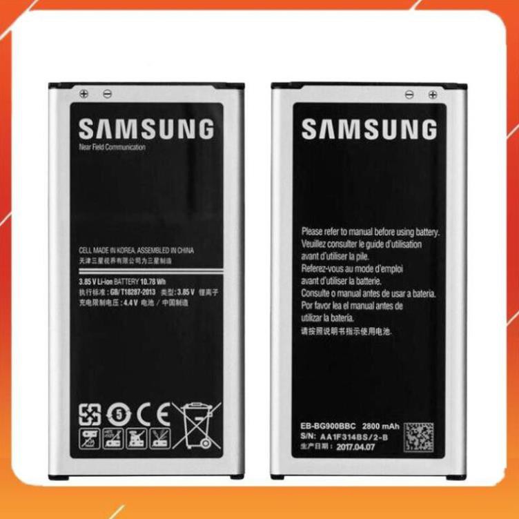 [BÁN CHẠY] PIN SAMSUNG S5 EB- BG900BBEE ZIN HÃNG