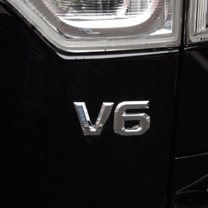 Sản Phẩm Decal tem chữ V6 inox dán ô tô: Mã sản phẩm G40107 ...