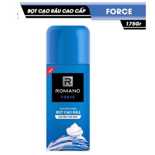 Bọt cạo râu Romano force 175ml