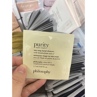 Sữa rửa mặt 3 trong 1 Philosophy Purity Made Simple One-Step Facial Cleanser