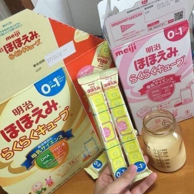 Sữa meiji Thanh Hàng nội địa Nhật số 0 cho trẻ dưới 1 tuổi