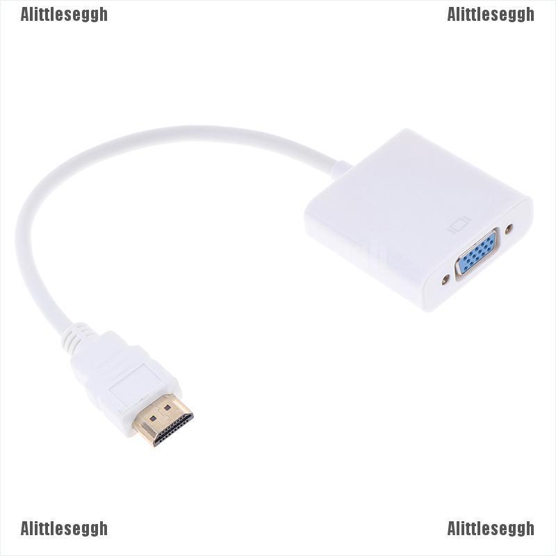 1 Cái Chuyển Đổi Từ Hdmi Sang Vga Hd 1080p - Màu Trắng