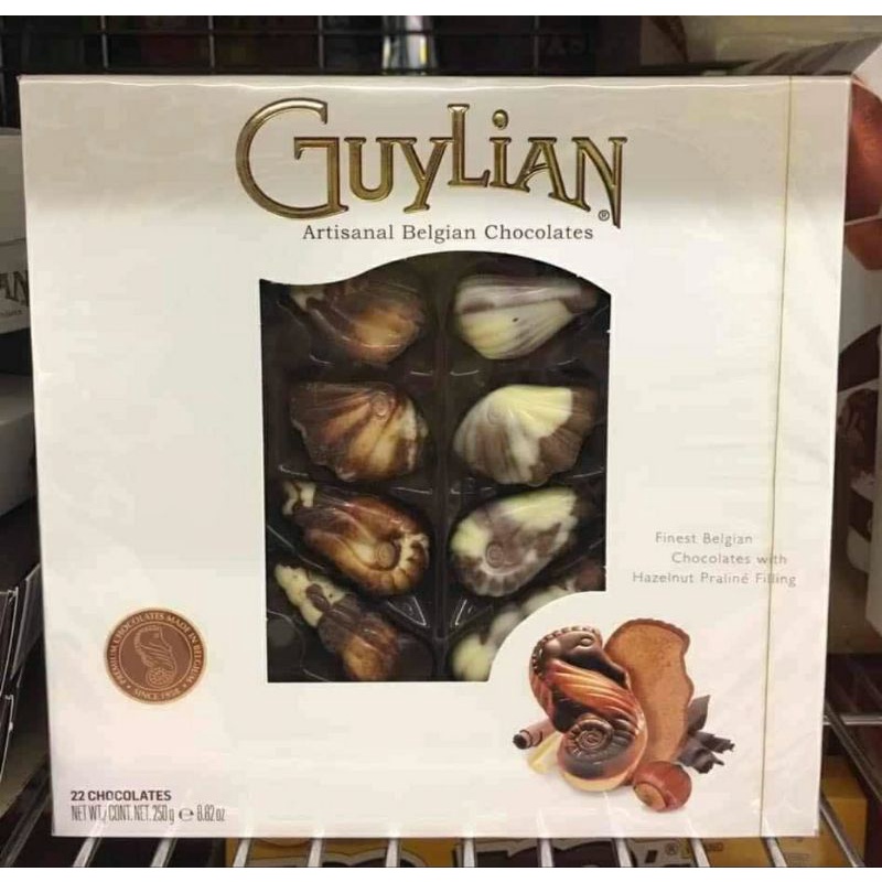 Socola cao cấp hình sò biển Guylian của Đức thơm ngon