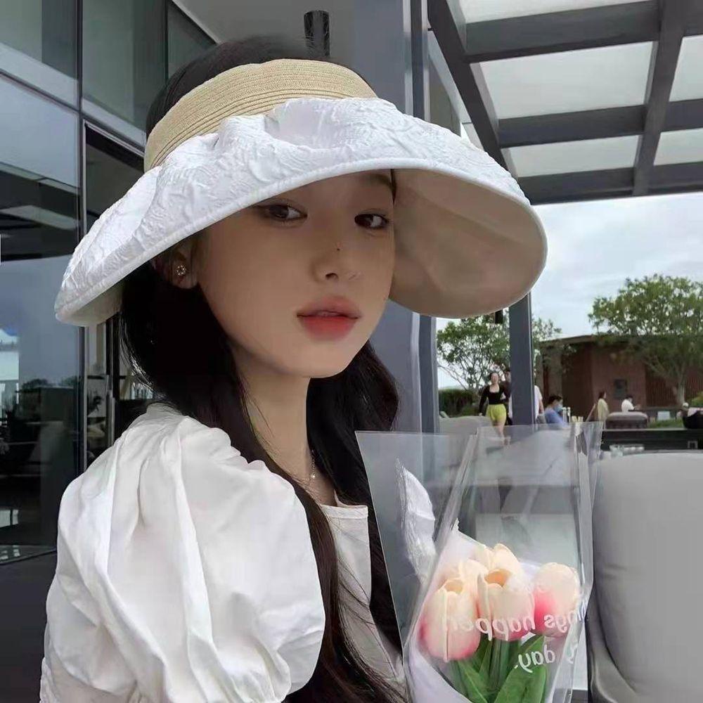 Mũ Cotton Chống Nắng Phong Cách Thời Trang Mùa Hè Hàn Quốc Dành Cho Nữ