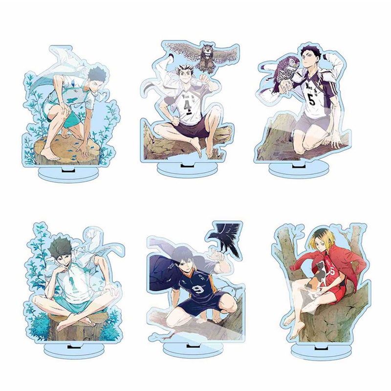 Tmdbyx Mô hình nhân vật hoạt hình Haikyuu 13cm làm từ nhựa Acrylic