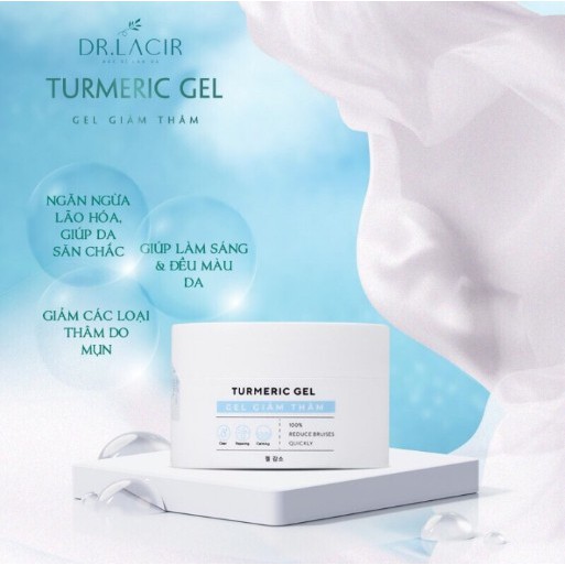 [tặng toner 10ml] Gel Giảm Thâm Dr.Lacir 50gr - giảm tăng sắc tố sau lazer, làm giảm thâm hiệu quả