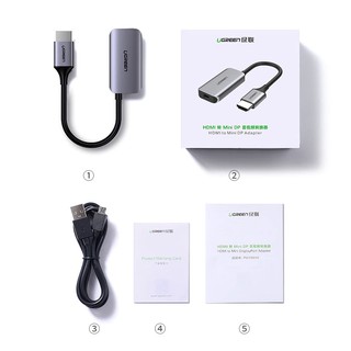 CÁP CHUYỂN ĐỔI HDMI TO MINI DISPLAYPORT UGREEN 60352