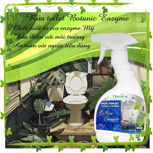Rửa toilet Botanic Enzyme 500ML