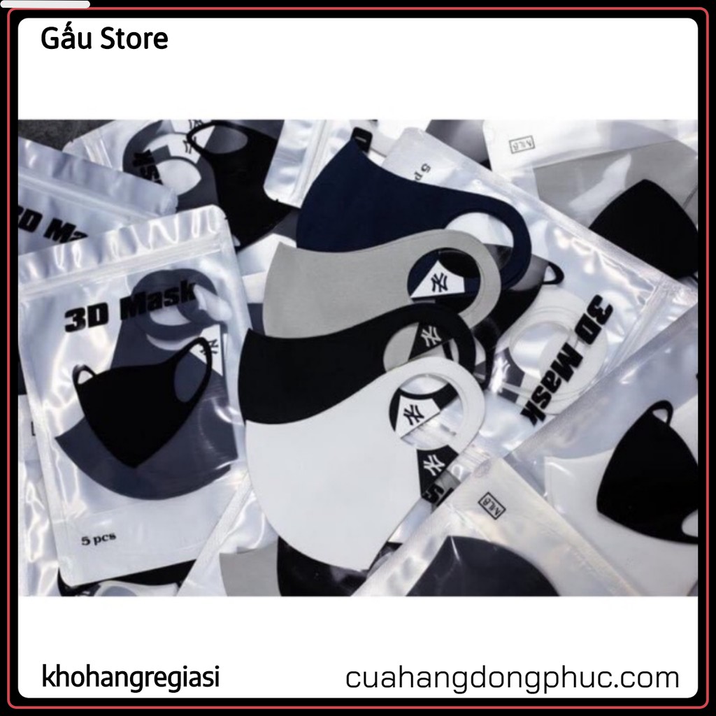 [ Rẻ Vô Địch] Khẩu Trang Vải 3D Su poly Cao Cấp XẢ