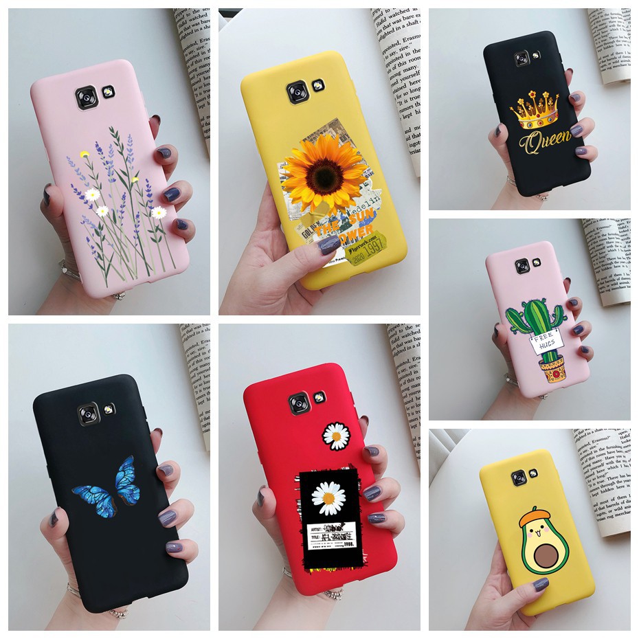 Ốp điện thoại silicon mềm hình hoa hướng dương độc đáo cho Samsung galaxy J4 2018/Samsung J4 Plus 2018 J4+ J400F J415F