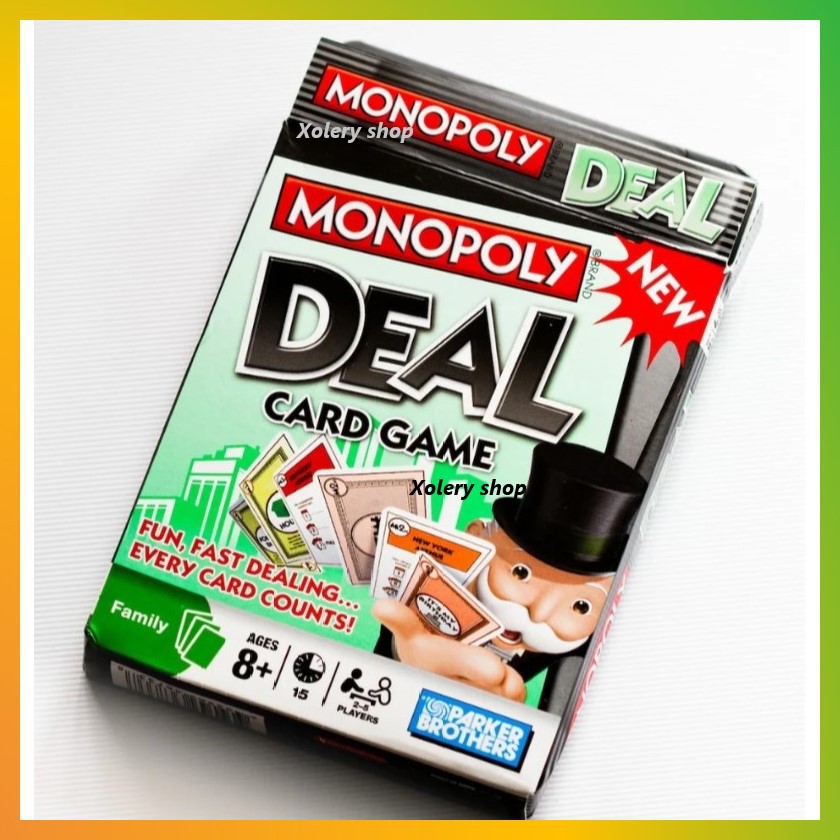 Bộ Thẻ Bài Chơi Game Monopoly Deal Uno