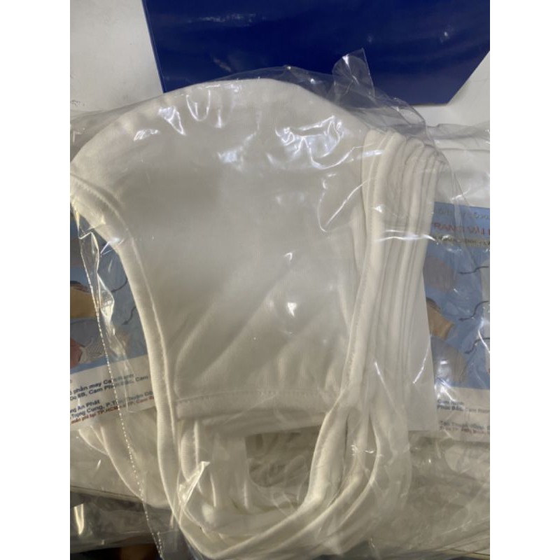 Khẩu trang vải kháng khuẩn 2 lớp