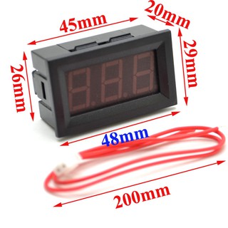 Đồng hồ đo áp AC 30-500V - Blue