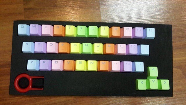 Keycap rainbow xuyên led 37PBT | BigBuy360 - bigbuy360.vn