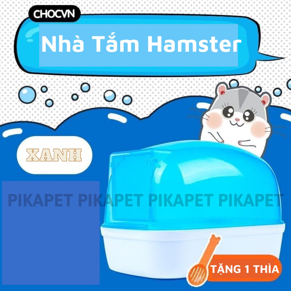 Nhà tắm cửa tự động cho hamster