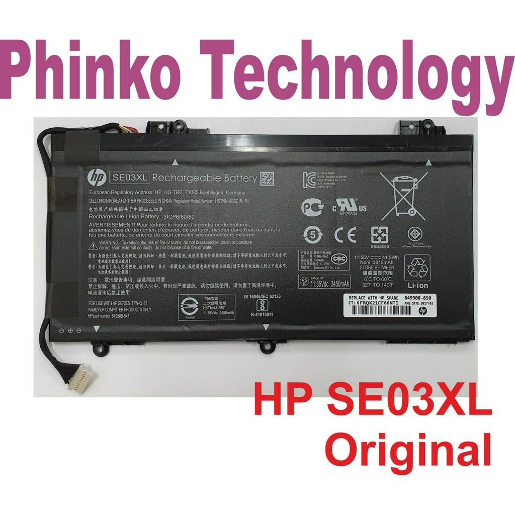 Pin Laptop HP SE03XL- For Hp Pavilion 14-AL115TU 14-AL 14-AV AL115TU 14-AL073TX HSTNN-LB7G HSTNN-UB6