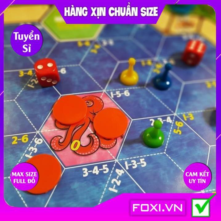 Board game-Đi tìm kho báu Mini 6 Foxi-phát triển tư duy toàn diện-kỹ năng quản trị và logic-Phát triển khả năng tư duy