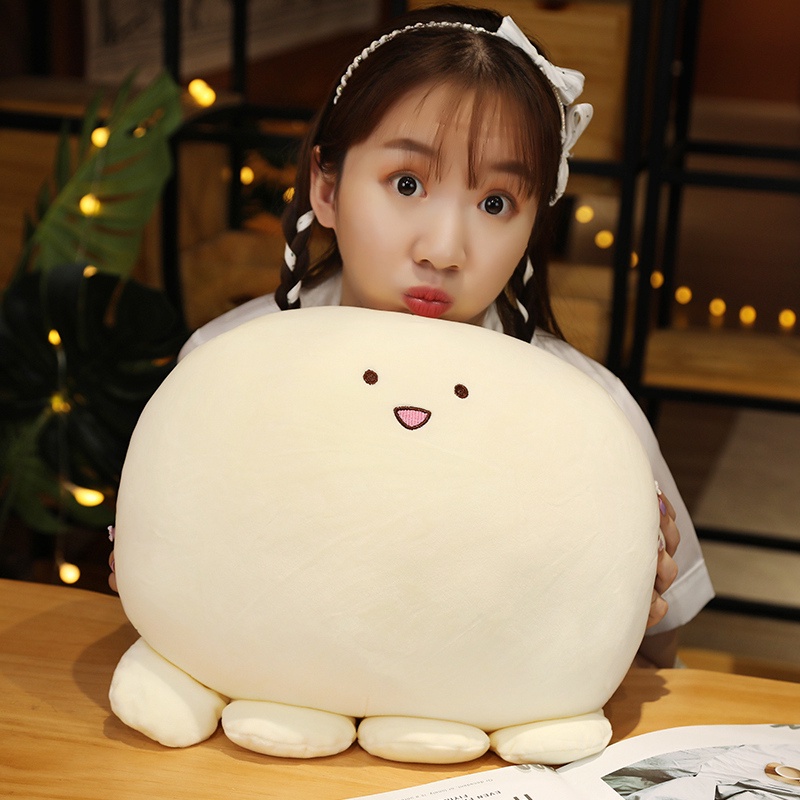 Thú Nhồi Bông Hình Bạch Tuộc Hoạt Hình Phong Cách Hàn Quốc